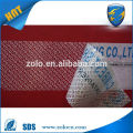 Produtos famosos feitos na China Material de PET Personalizado Shenzhen ZOLO personalizado vermelho transferência total vazio adesivo
